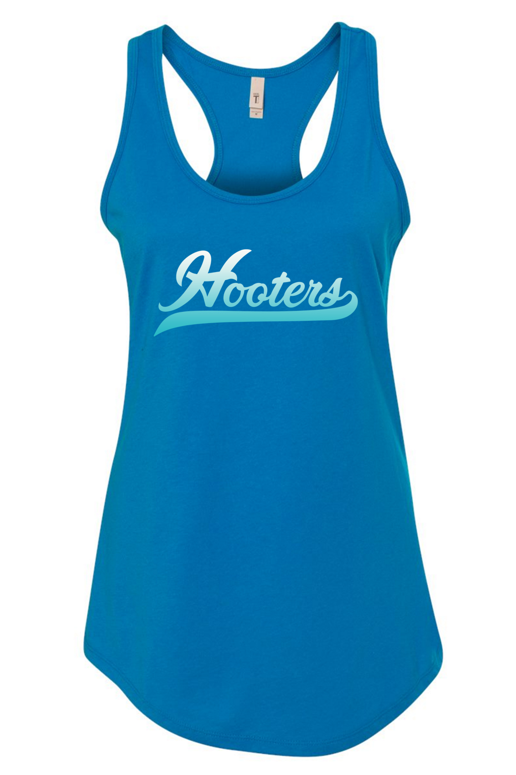 HOOTERS CURSIVE IDEAL TANK FADE