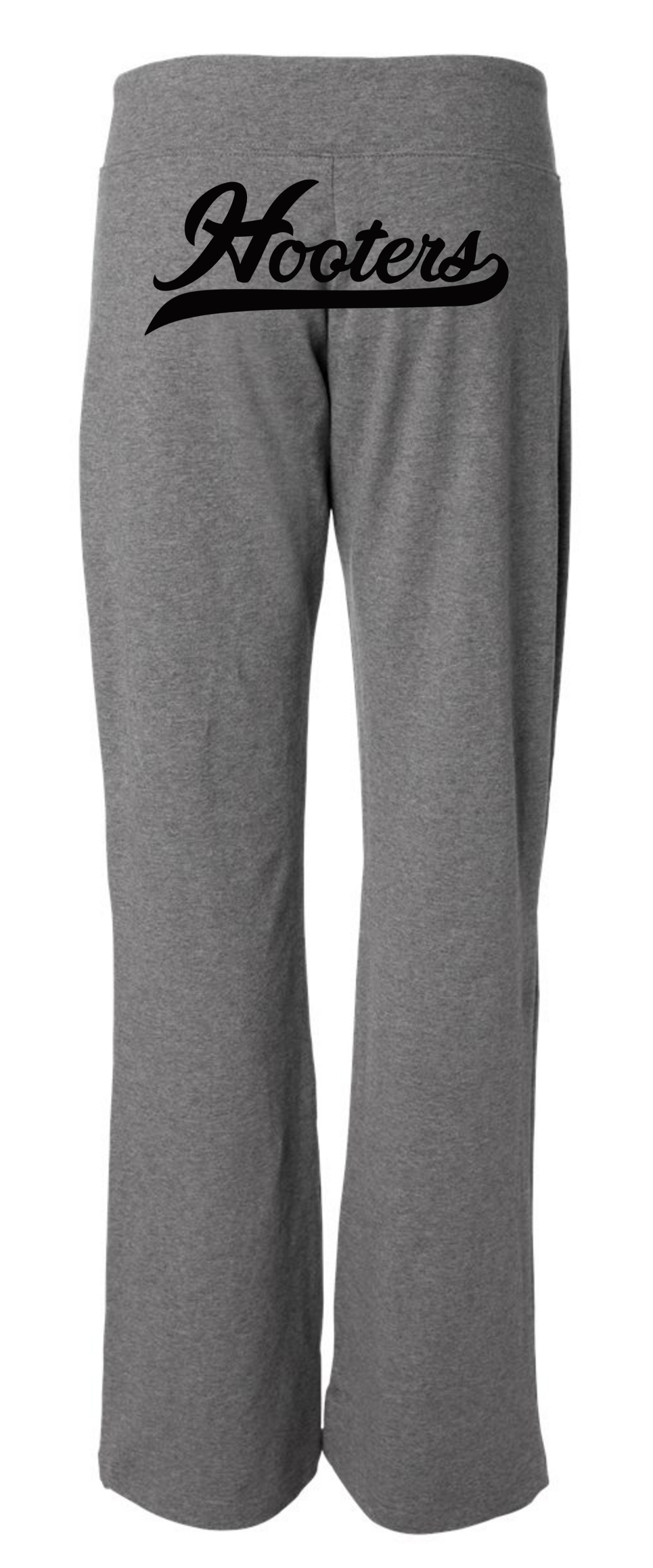 HOOTERS CURSIVE WORKOUT SWEATS BACK OPTION