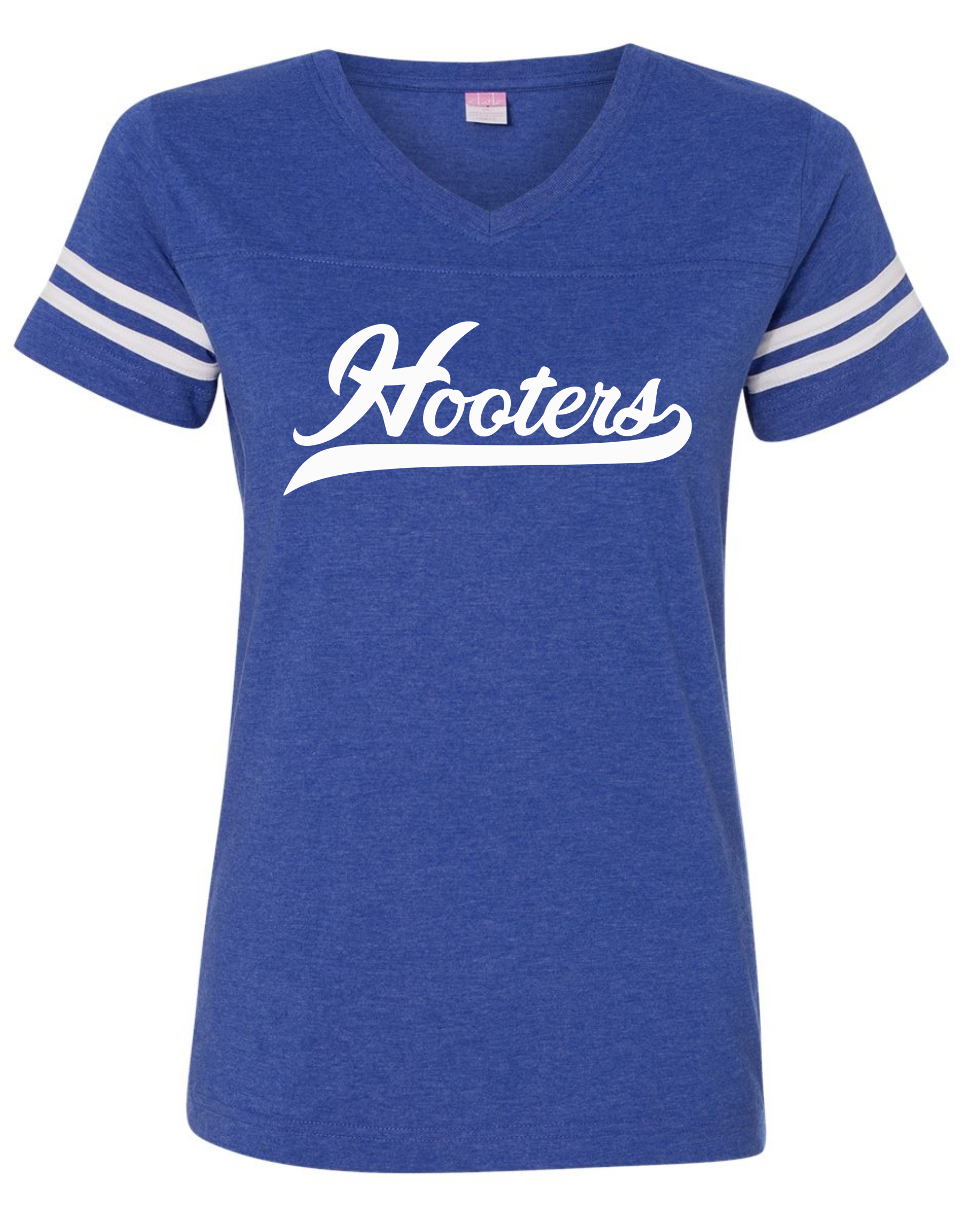HOOTERS GIRLS HEATHER ROYAL FOOTBALL