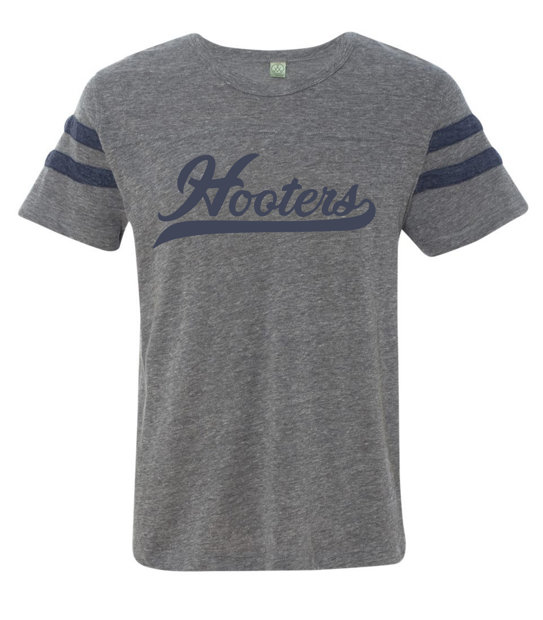 HOOTERS MENS FOOTBALL JERSEY HEATHER GREY